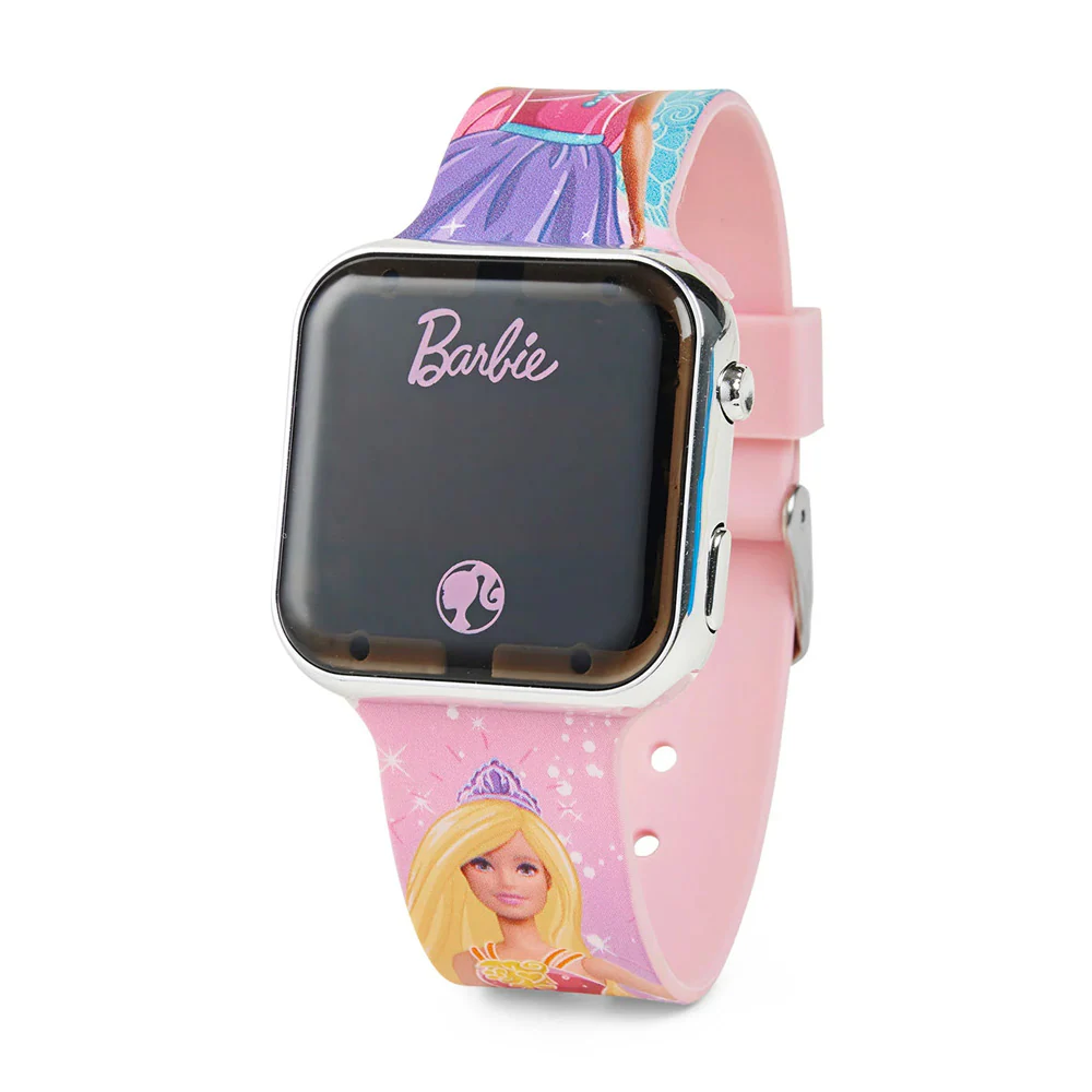 Accutime LED-klocka Barbie