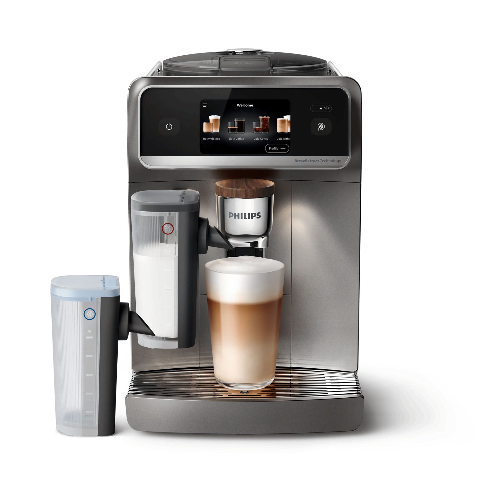 Philips EP8757/92 espressomaskin 1500 W 1,9 L inbyggd kvarn, grå