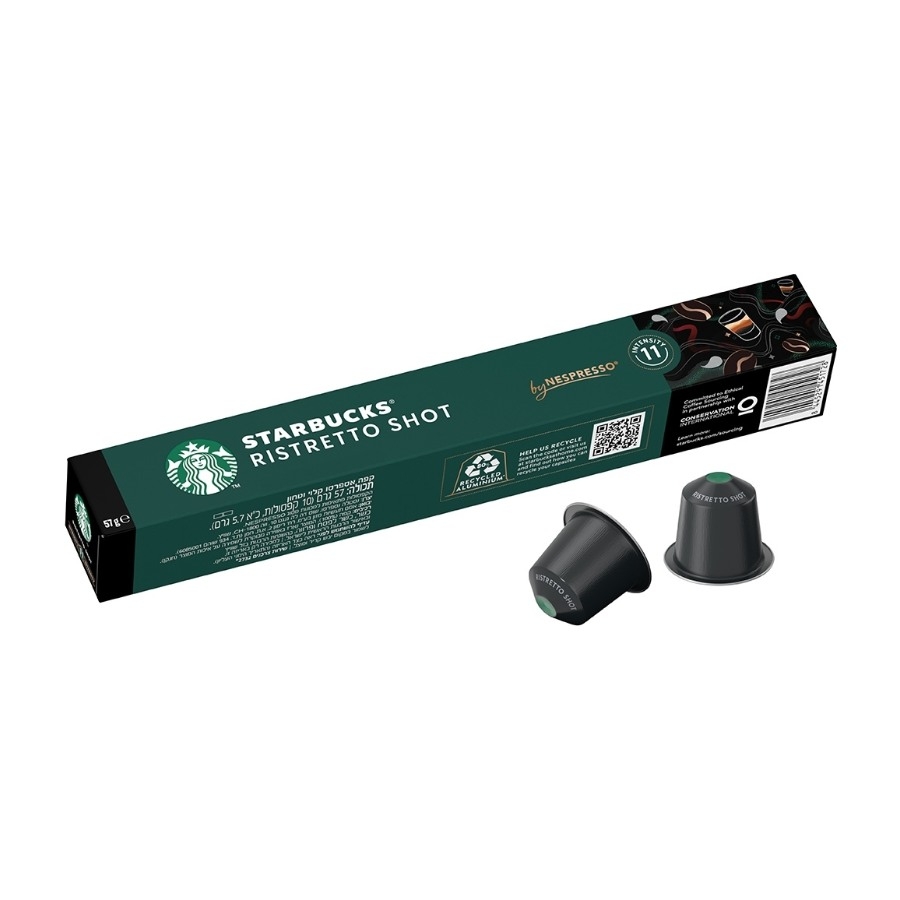 Starbucks Ristretto kaffekapslar by Nespresso, 10 st