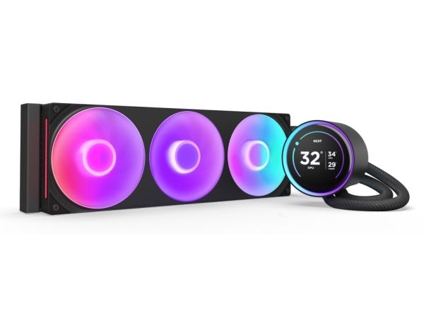 NZXT Kraken Elite RGB V2 420 Svart, bild 2