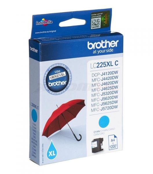 Brother LC225XLC (cyan), bild 3