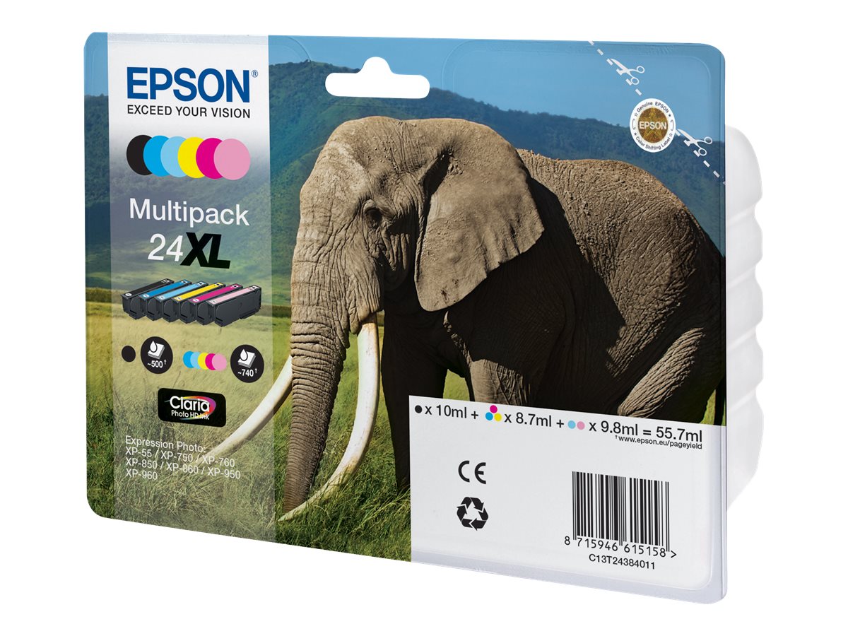 Epson 24Xl - 6 färger