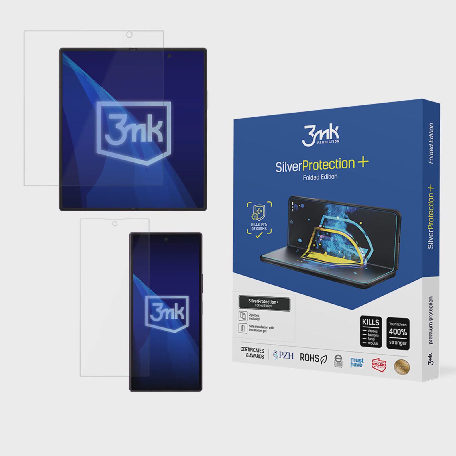 3mk SilverProtection+ Folded Edition skyddsfilm för Samsung Galaxy Z Fold 8 Ultra