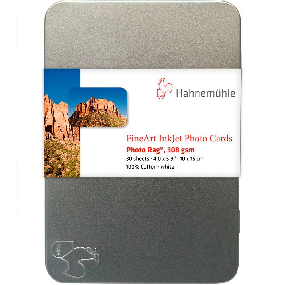 Hahnemuehle Photo Rag Paper 308gsm 10x15 / 30