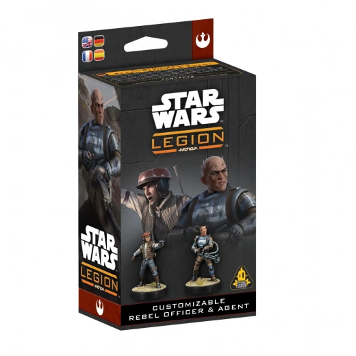 Star Wars Legion Customizable Rebel Officer and Agent, bild 2