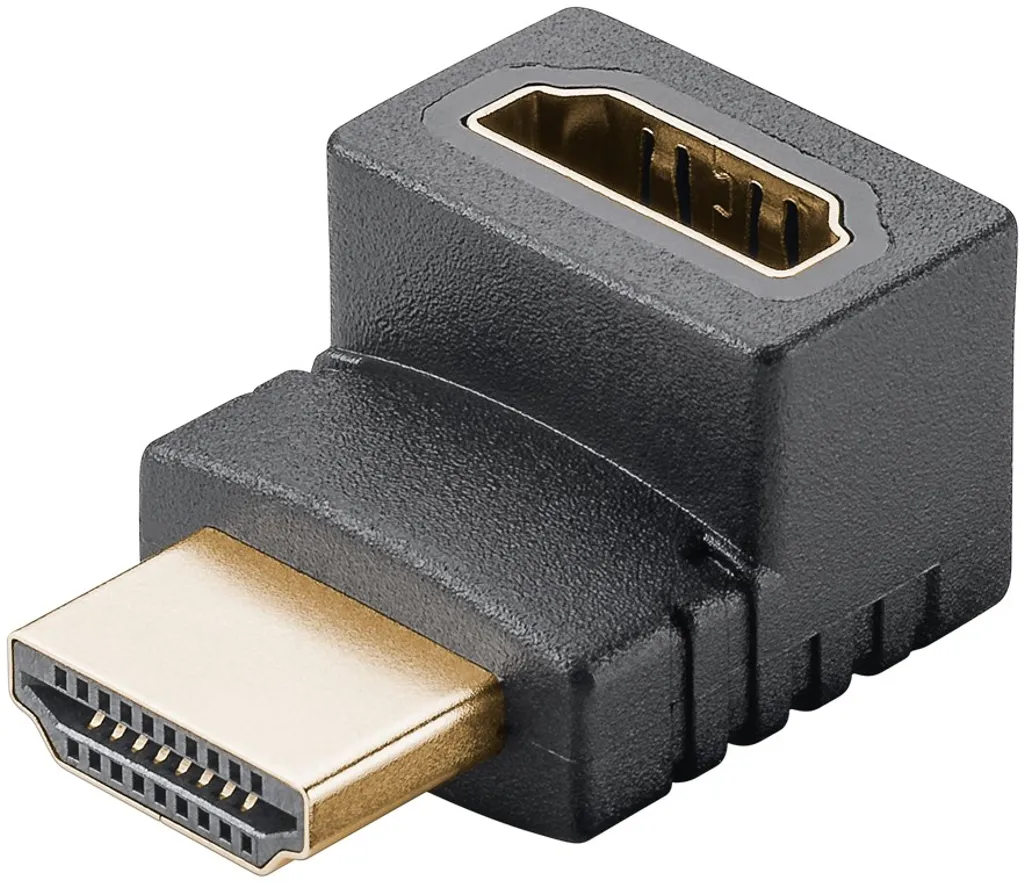 Goobay HDMI vinklad adapter 90° vertical, 8K@60Hz