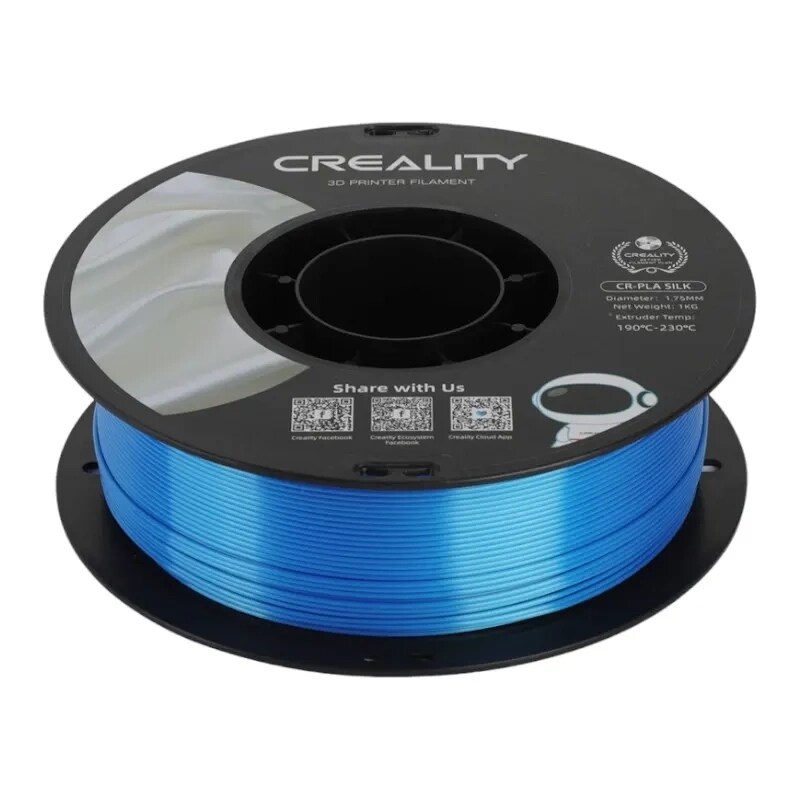 Creality3D - Blå - 1 kg - box - CR-Silk PLA filament (3D), bild 2