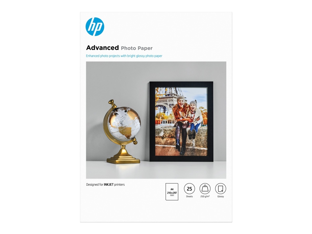 HP Fotopapper Advanced Glossy A4