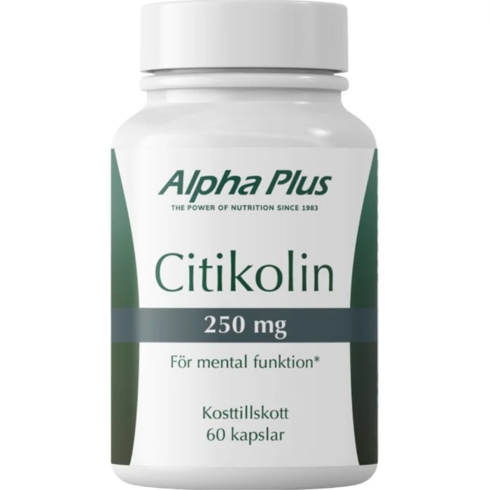 Alpha Plus Citikolin 250 mg 60 st