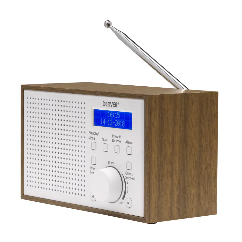 Denver DAB-46 DAB+ FM radio, vit