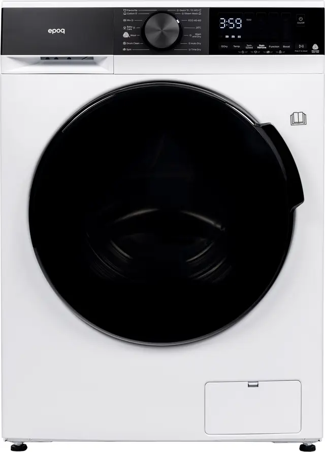 EPOQ Kombinerad Tvättmaskin/Torktumlare EFLD1015W24 (10.5/7kg)