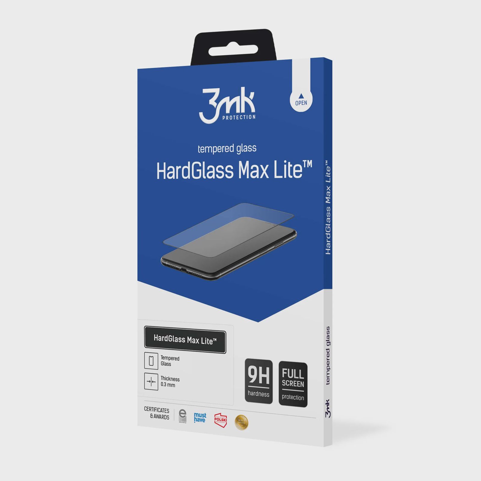 9H 3mk HardGlass Max Lite™-glas till Oppo A98 5G