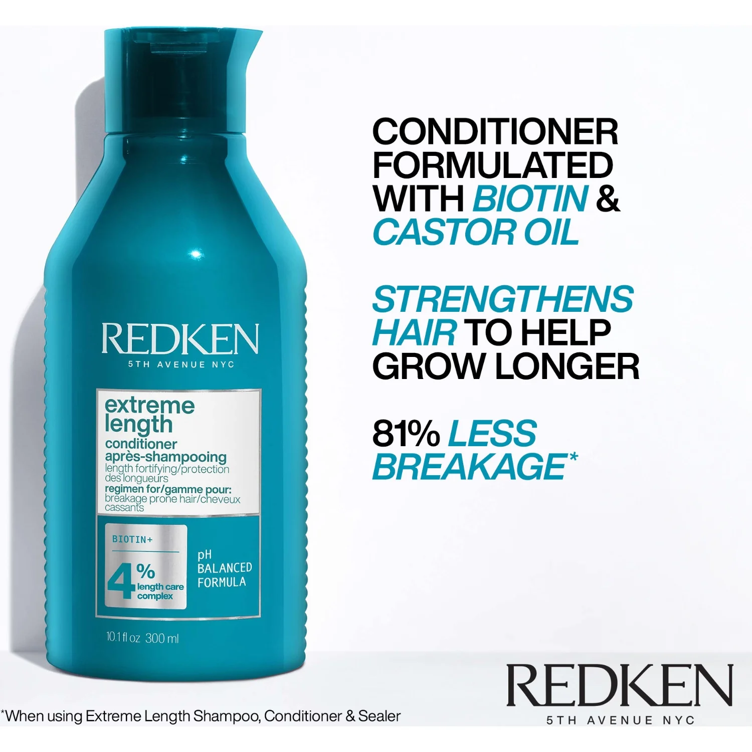 Redken Extreme Length Conditioner 300 ml, bild 3