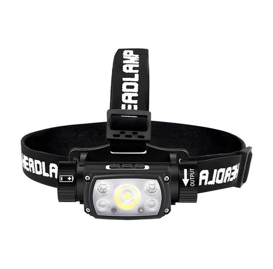 Superfire HE11 pannlampa ficklampa, 640 lm, 20W, 6 lägen, 100m, bild 3