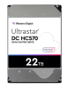 22 TB WD Ultrastar DC HC570, 7200 rpm, 512 MB cache, SATA3