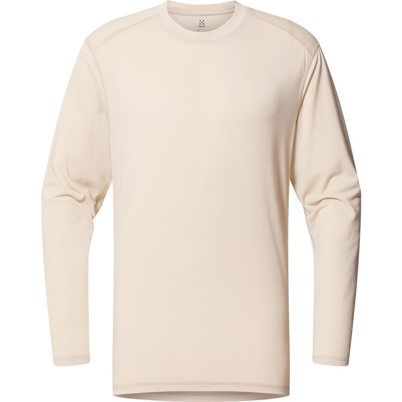 Haglöfs Kaise Wool LS Tee Men Chalk Beige - S