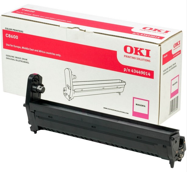 Trumma till OKI C8600, 20000 sidor, Magenta, bild 3