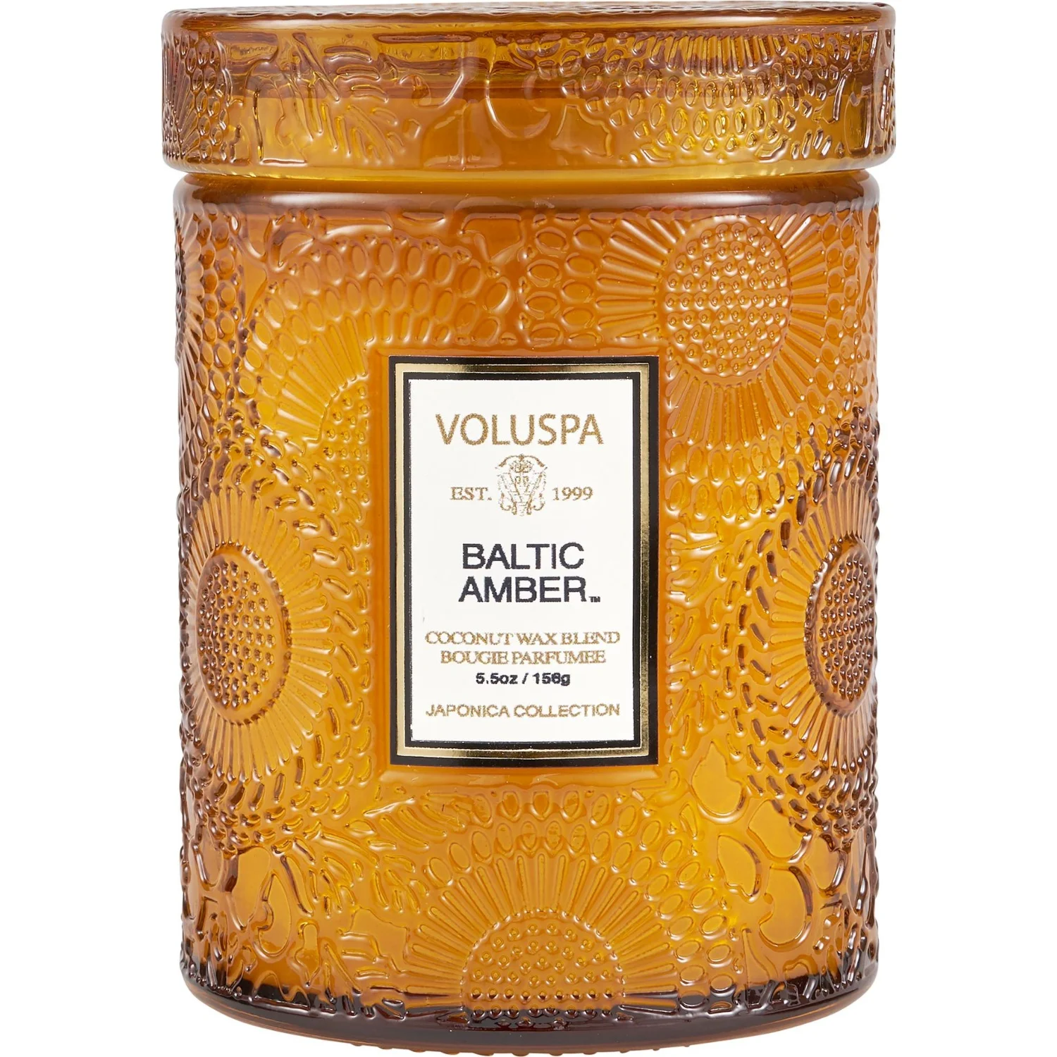 Voluspa Baltic Amber Mini Glass Jar