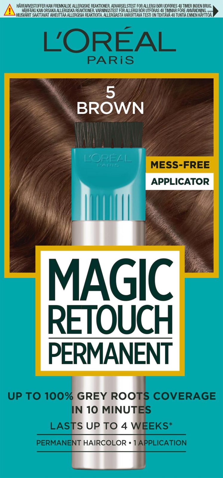 L'Oréal Paris Magic Retouch Permanent 5 Brown 1 pcs