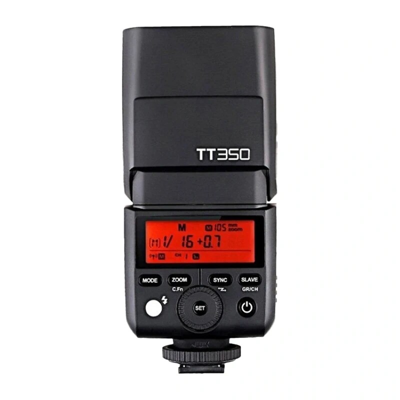 Godox TT350C, 2,2 s, 16 kanaler, 200 g, Slavblixt, bild 2