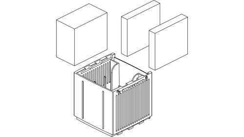 Sicce - MODULE with 3pcs. FOAMS, bild 3