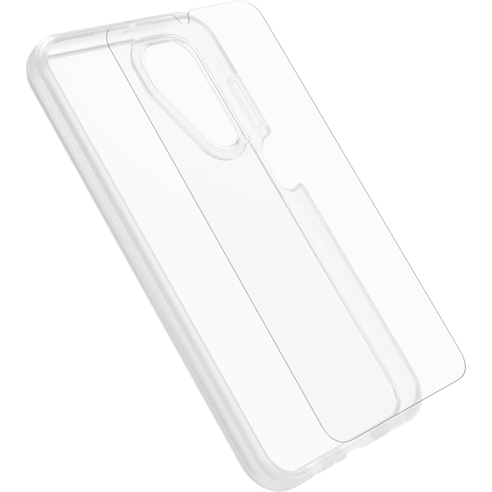 OtterBox React skal + skärmskydd i glas för Samsung Galaxy A15/A15 5G (transparent), bild 5