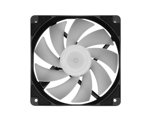 MSI MAG F120 ARGB x1, Ventilator, 12 cm, 1300 rpm, Sort