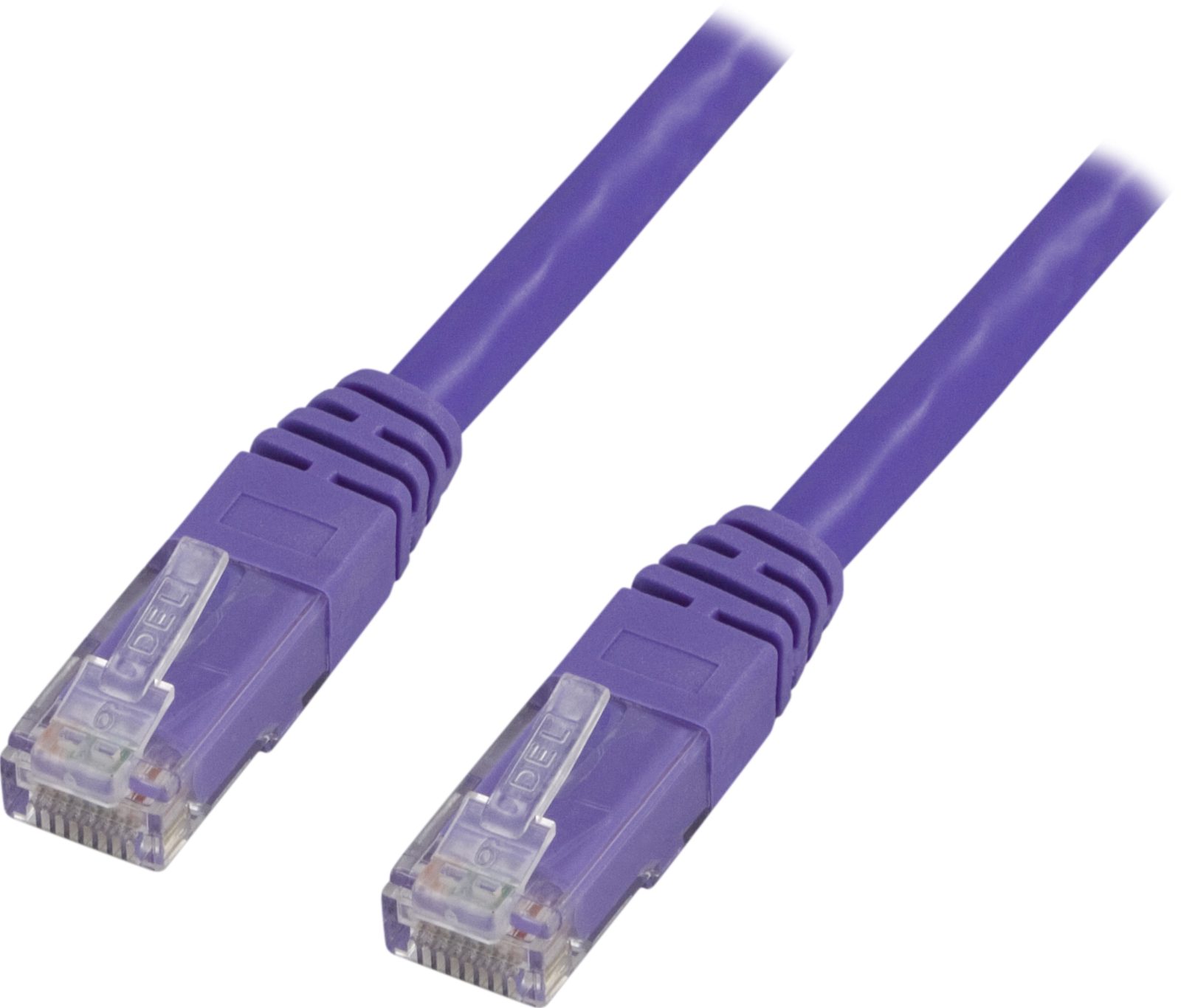 Deltaco UTP Cat.6 patchkabel 10m, lila, bild 4