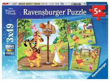 Ravensburger Nalle Puh, 49 stk, Tegnefilm, 5 År