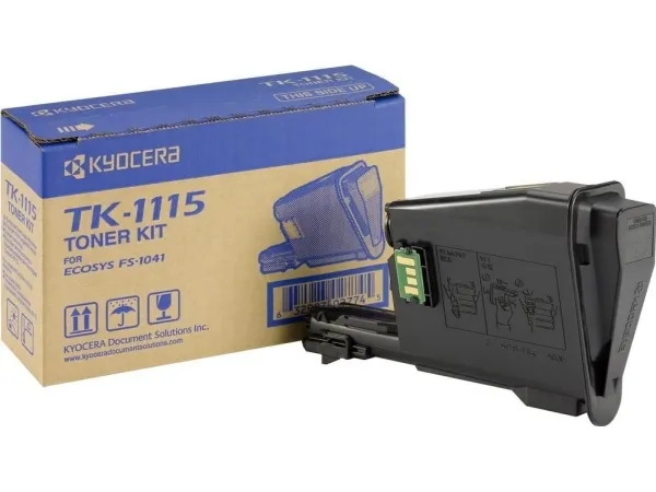 Kyocera TK 1115 - Svart - original - tonerkassett - för Kyocera FS-1220MFP, FS-1220MFP/KL3, FS-1320MFP, FS-1320MFP/KL3 FS-1041, 1041/KL3