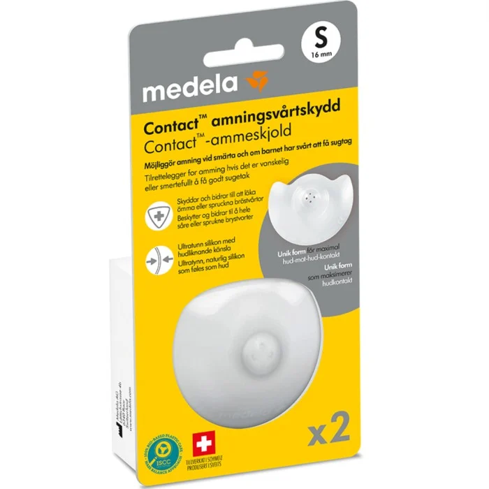 Medela Contact vårtskydd small, 2 st