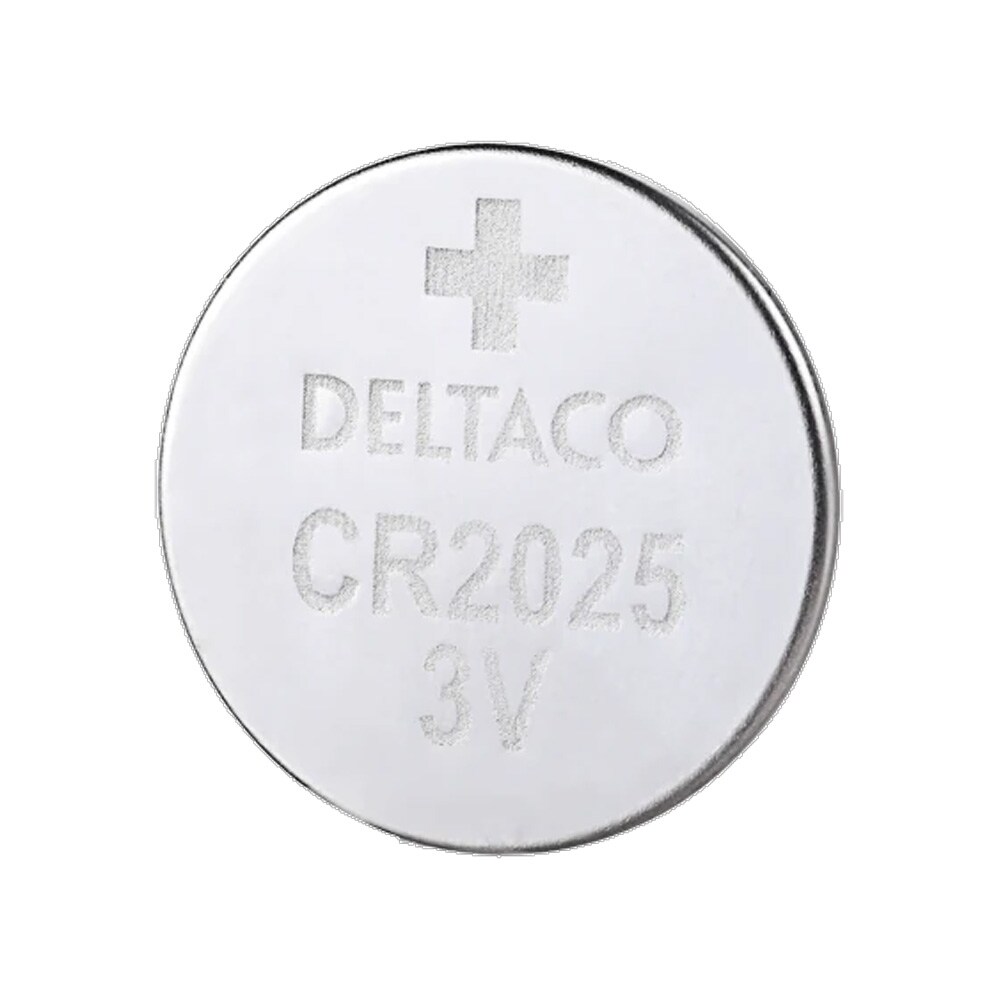 Deltaco Ultimate Lithium CR2025 knappcellsbatteri / CR2025-batteri / Litiumknappcell 3 V, bild 2