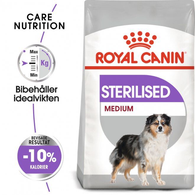 Royal Canin Medium Sterilised Adult Torrfoder till Hund 3 kg