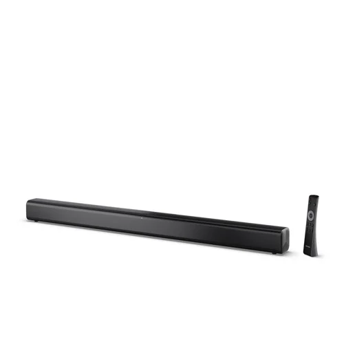 Sharp HT-SB145 - Soundbar - för tv - 2.0-kanals - trådlös - Bluetooth - 50 Watt - mattsvart (grillfärg - mattsvart)