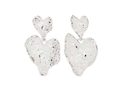 PILGRIM - RYAN Earrings - Silver Plated - 51 mm, bild 2