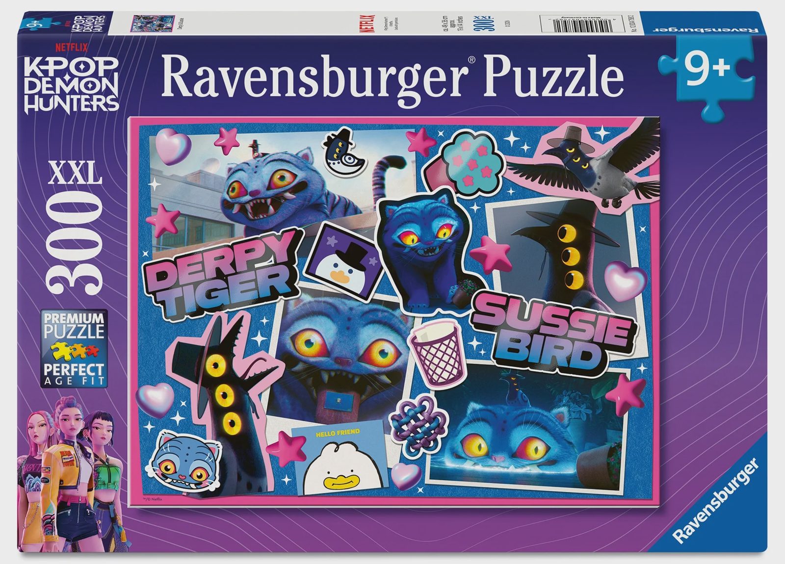 Ravensburger KPop Demon Hunters Derpy & Susie Puzzle XXL (300 bitar), bild 4
