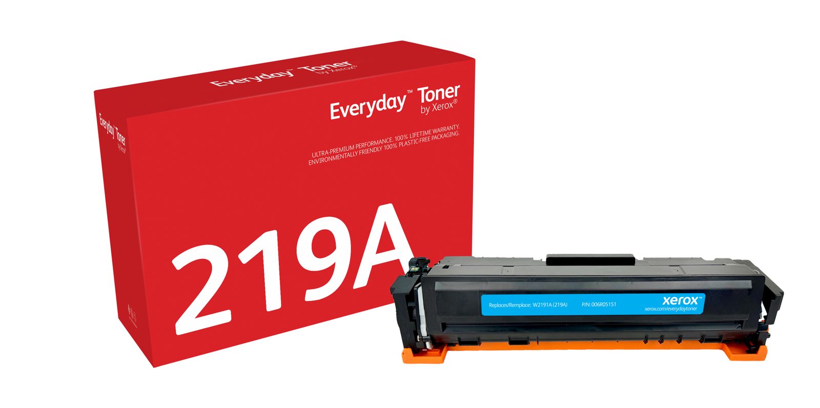 Xerox HP 219A Cyan, 1200 sidor, bild 2