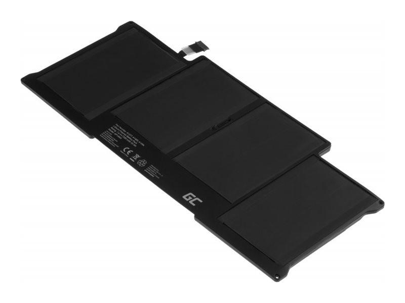 Green Cell - Batteri för bärbar dator (likvärdigt med: Apple A1405, Apple A1496, Apple A1377) - litiumpolymer - 54.4 Wh - svart