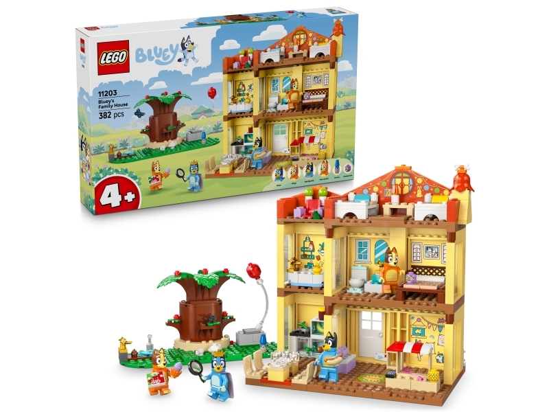 LEGO Bluey Blueys hus 11203, bild 4