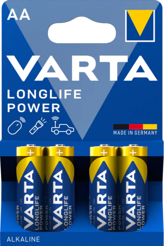 VARTA Longlife Power AA-batteri, 4 st