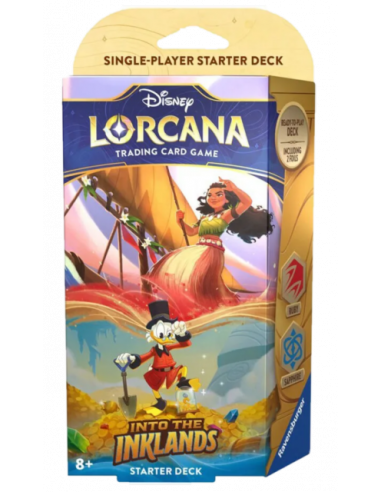 Disney Lorcana TCG: Into the Inklands Starter Deck - Ruby & Sapphire, bild 3