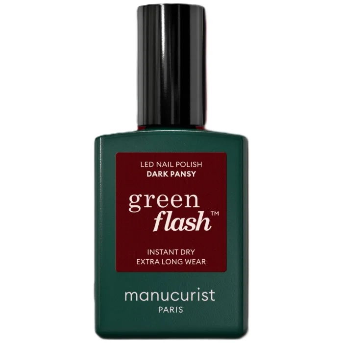 Manucurist Green Flash Gel Polish Dark Pansy