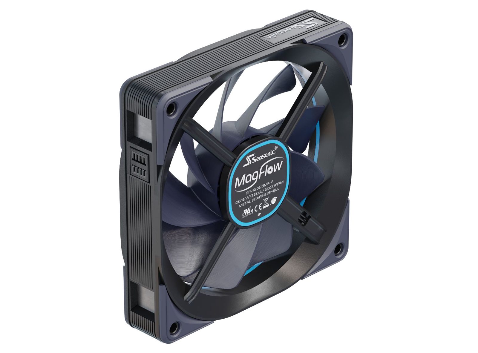 Fläkt 120 mm Seasonic MagFlow