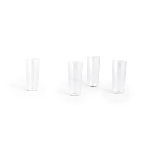 HAY - Klare Angle Dricksglas, 4 st. (Högt H13 cm)