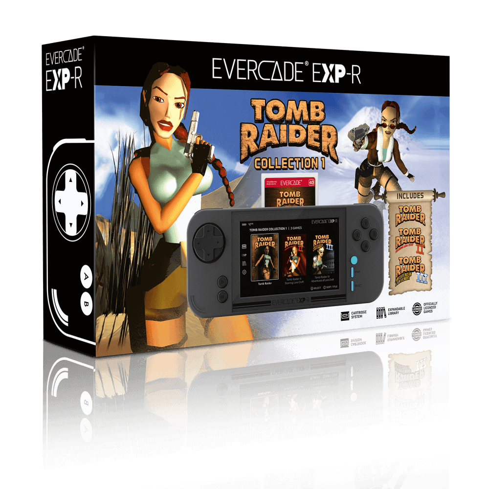 Evercade EXP-R (inkl. Tomb Raider Collection 1)