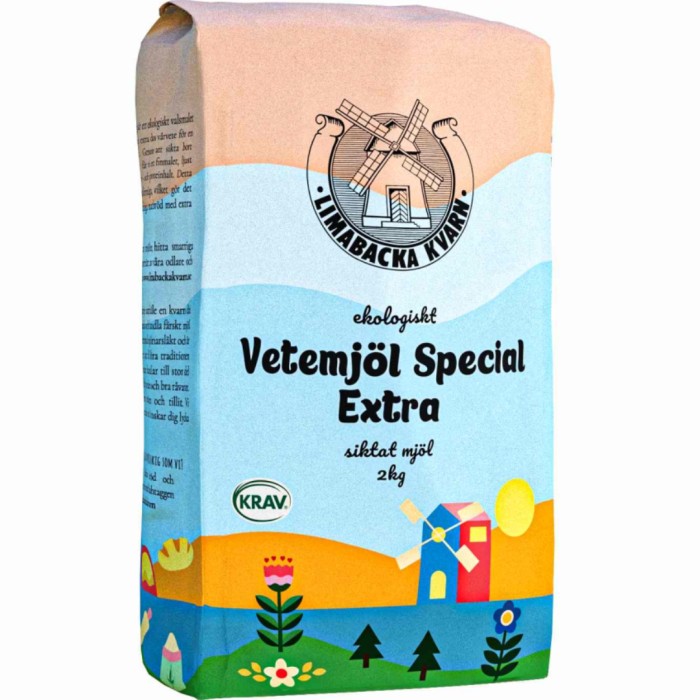 Limabacka Kvarn Vetemjöl Special Extra 2 kg