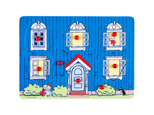 Moomin - Peg Puzzle Moominhouse (35527005), bild 2