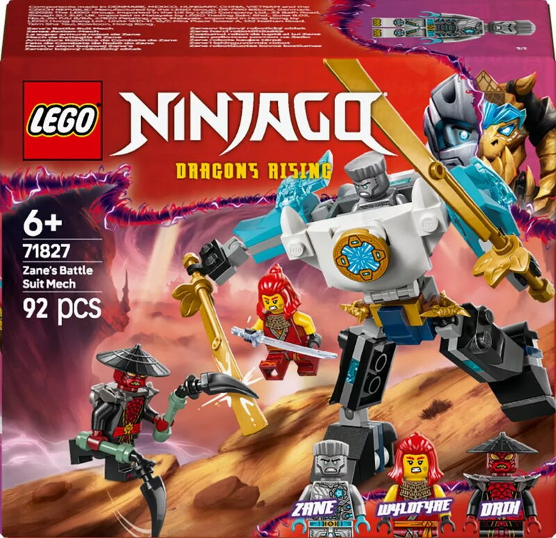 LEGO Ninjago Zanes stridsrobotdräkt 71827, bild 5