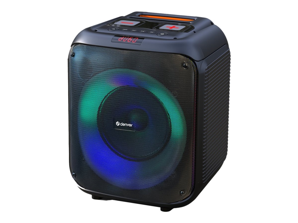 Denver BPS-250 partyhögtalare med LED / Bluetooth högtalare / portabel stereohögtalare, bild 4