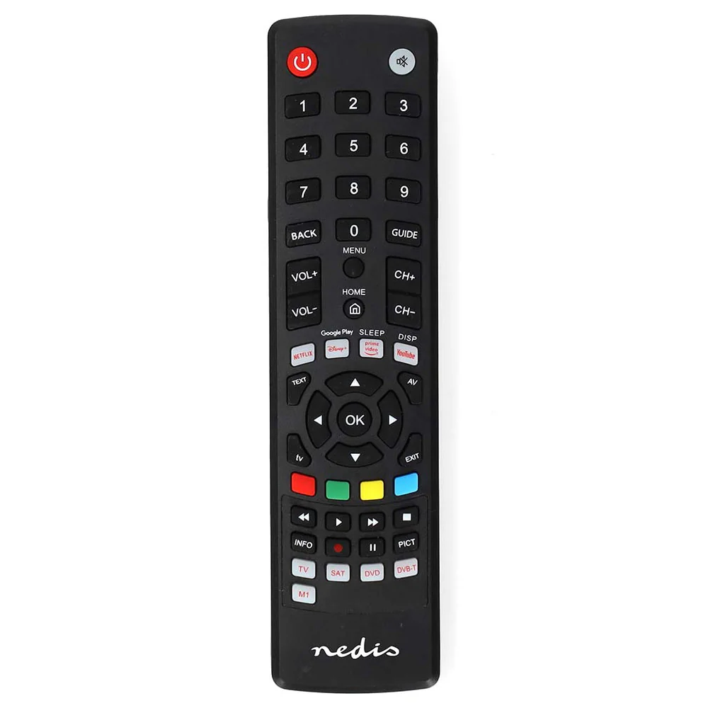 Nedis universalfjärrkontroll – 4-i-1 för TV, DVD, SAT och DVB-T